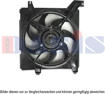 AKS Dasis 568061N - Вентилятор, охлаждение двигателя autodnr.net