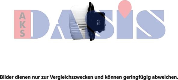 AKS Dasis 568091N - Вентилятор салону autocars.com.ua