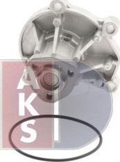 AKS Dasis 570033N - Водяний насос autocars.com.ua