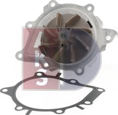AKS Dasis 570138N - Водяний насос autocars.com.ua