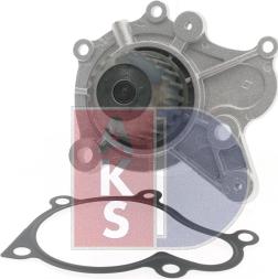 AKS Dasis 570223N - Водяний насос + комплект зубчатого ременя autocars.com.ua