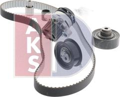AKS Dasis 570265N - Водяний насос + комплект зубчатого ременя autocars.com.ua