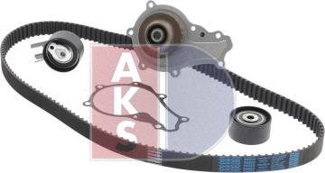 AKS Dasis 570266N - Водяний насос + комплект зубчатого ременя autocars.com.ua