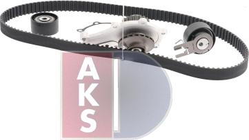 AKS Dasis 570267N - Водяной насос + комплект зубчатого ремня autodnr.net