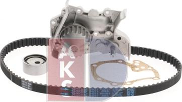AKS Dasis 570268N - Водяний насос + комплект зубчатого ременя autocars.com.ua