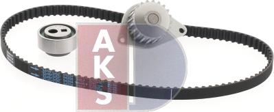 AKS Dasis 570277N - Водяной насос + комплект зубчатого ремня autodnr.net