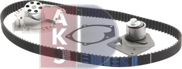 AKS Dasis 570278N - Водяний насос autocars.com.ua