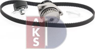 AKS Dasis 570282N - Водяний насос + комплект зубчатого ременя autocars.com.ua