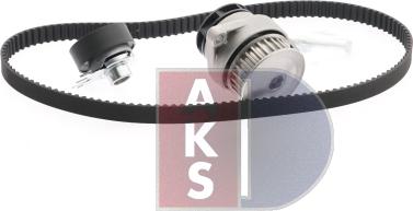 AKS Dasis 570282N - Водяний насос + комплект зубчатого ременя autocars.com.ua