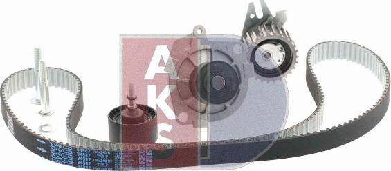 AKS Dasis 570291N - Водяной насос + комплект зубчатого ремня autodnr.net