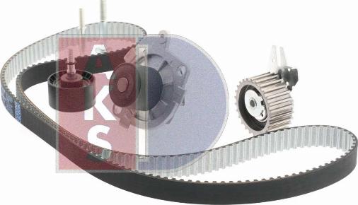 AKS Dasis 570291N - Водяной насос + комплект зубчатого ремня autodnr.net