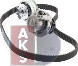 AKS Dasis 570296N - Водяной насос + комплект зубчатого ремня autodnr.net
