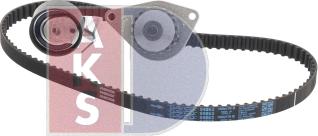 AKS Dasis 570304N - Водяний насос autocars.com.ua