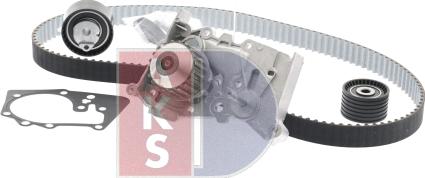 AKS Dasis 570315N - Водяний насос + комплект зубчатого ременя autocars.com.ua