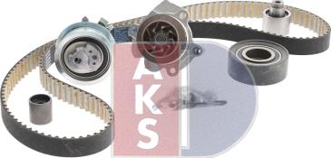 AKS Dasis 570330N - Водяной насос + комплект зубчатого ремня autodnr.net