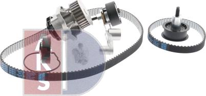 AKS Dasis 570331N - Водяний насос + комплект зубчатого ременя autocars.com.ua