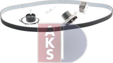 AKS Dasis 570332N - Водяной насос + комплект зубчатого ремня autodnr.net