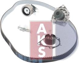 AKS Dasis 570332N - Водяной насос + комплект зубчатого ремня autodnr.net