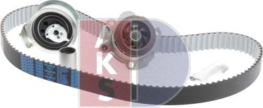 AKS Dasis 570335N - Водяний насос + комплект зубчатого ременя autocars.com.ua