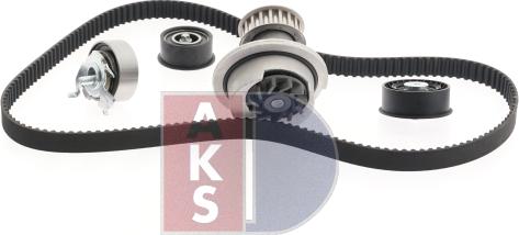 AKS Dasis 570352N - Водяний насос + комплект зубчатого ременя autocars.com.ua
