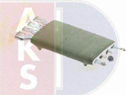 AKS Dasis 700007N - Опір, реле, вентилятор салону autocars.com.ua