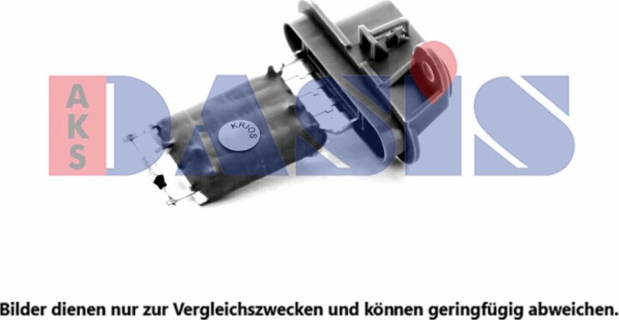 AKS Dasis 740003N - Сопротивление, реле, вентилятор салона autodnr.net