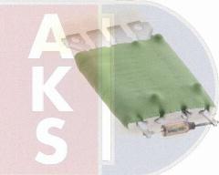 AKS Dasis 740234N - Опір, реле, вентилятор салону autocars.com.ua
