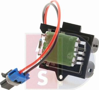 AKS Dasis 740243N - Опір, реле, вентилятор салону autocars.com.ua