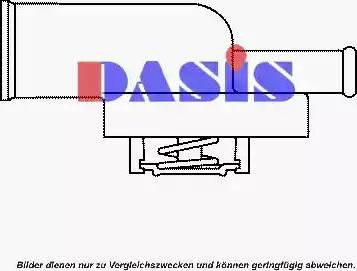 AKS Dasis 750947N - Термостат, охолоджуюча рідина autocars.com.ua
