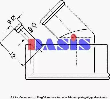 AKS Dasis 751910N - Термостат, охолоджуюча рідина autocars.com.ua