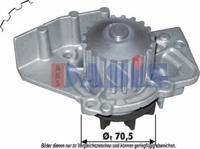 AKS Dasis 785694N - Водяний насос autocars.com.ua