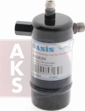 AKS Dasis 800263N - Осушувач, кондиціонер autocars.com.ua