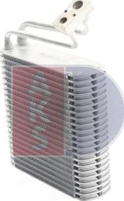 AKS Dasis 820145N - Випарник, кондиціонер autocars.com.ua