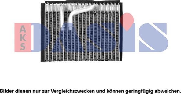 AKS Dasis 820308N - Випарник, кондиціонер autocars.com.ua