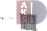 AKS Dasis 820331N - Випарник, кондиціонер autocars.com.ua