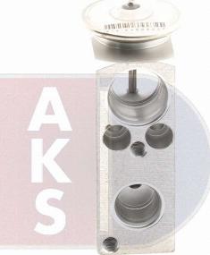 AKS Dasis 840207N - Расширительный клапан, кондиционер autodnr.net