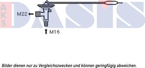 AKS Dasis 840209N - Розширювальний клапан, кондиціонер autocars.com.ua