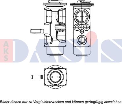 AKS Dasis 840249N - Розширювальний клапан, кондиціонер autocars.com.ua