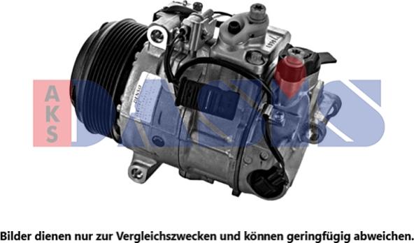 AKS Dasis 850177N - Компрессор кондиционера autodnr.net