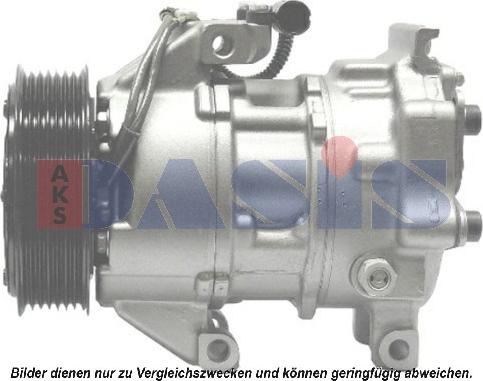 AKS Dasis 850357N - Компрессор кондиционера autodnr.net