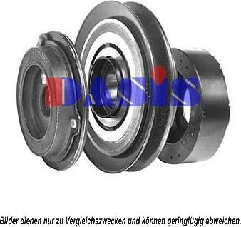 AKS Dasis 850536N - Електромагнітне зчеплення, компресор autocars.com.ua