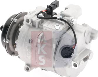AKS Dasis 850681N - Компресор, кондиціонер autocars.com.ua