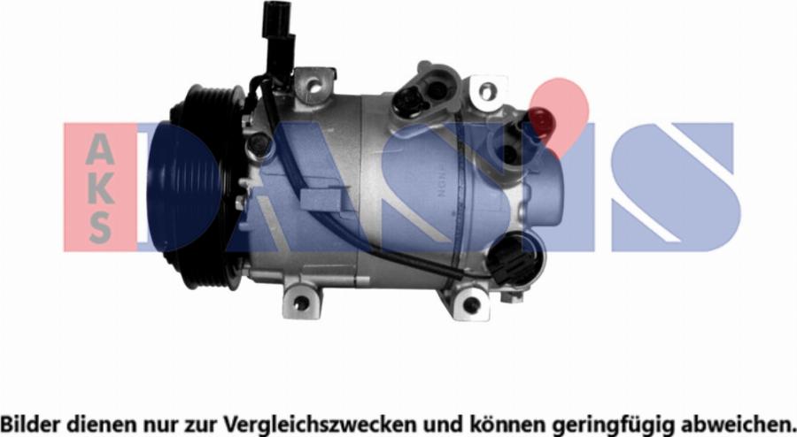 AKS Dasis 850733N - Компрессор кондиционера autodnr.net