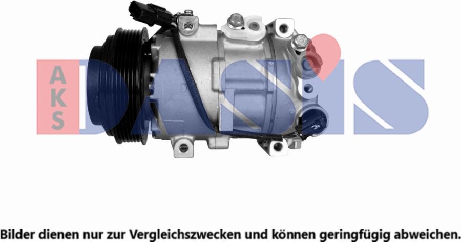 AKS Dasis 850830N - Компресор, кондиціонер autocars.com.ua