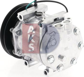 AKS Dasis 851012N - Компресор, кондиціонер autocars.com.ua