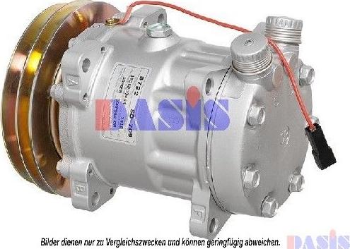 AKS Dasis 851080N - Компресор, кондиціонер autocars.com.ua