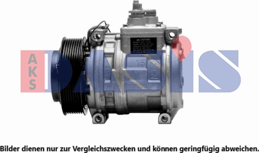 AKS Dasis 851114N - Компрессор кондиционера autodnr.net