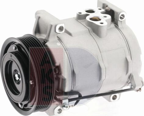 AKS Dasis 851624N - Компресор, кондиціонер autocars.com.ua