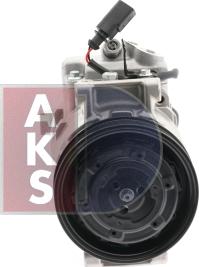 AKS Dasis 851656N - Компресор, кондиціонер autocars.com.ua