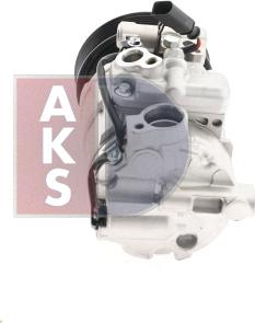 AKS Dasis 851656N - Компресор, кондиціонер autocars.com.ua